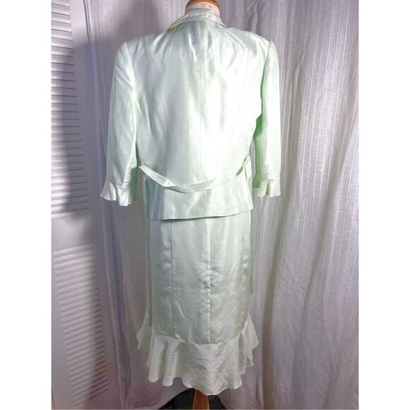 Dué Per Dué Vestè | Women’s | Dress Suit | Size 8 | Vintage Mint 2 Piece Dress S - Picture 5 of 6
